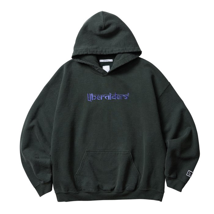 <img class='new_mark_img1' src='https://img.shop-pro.jp/img/new/icons47.gif' style='border:none;display:inline;margin:0px;padding:0px;width:auto;' />Liberaiders BENGAL LOGO HOODIE (Green)