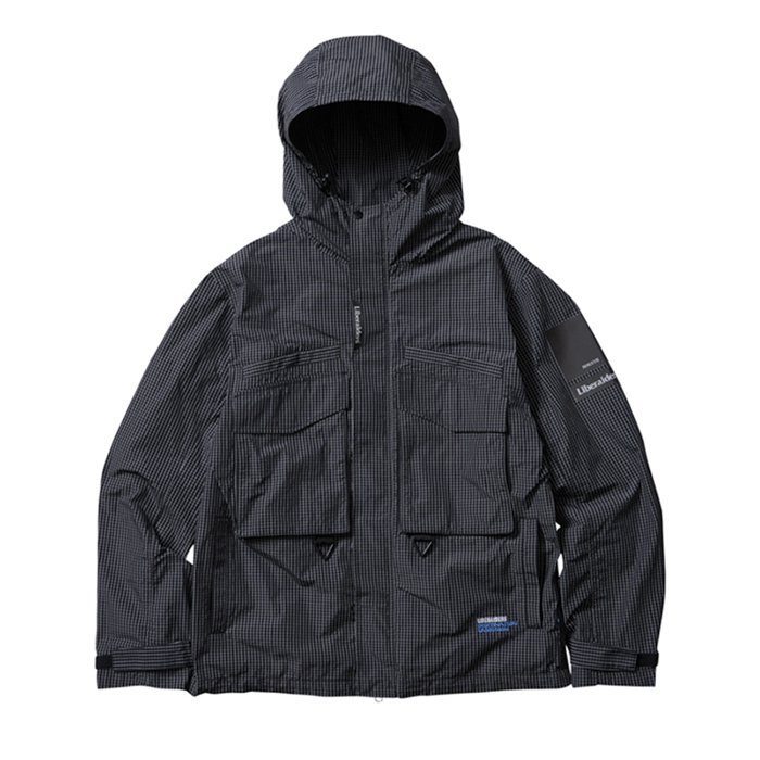 <img class='new_mark_img1' src='https://img.shop-pro.jp/img/new/icons47.gif' style='border:none;display:inline;margin:0px;padding:0px;width:auto;' />Liberaiders GRID CLOTH PARKA  (Black)
