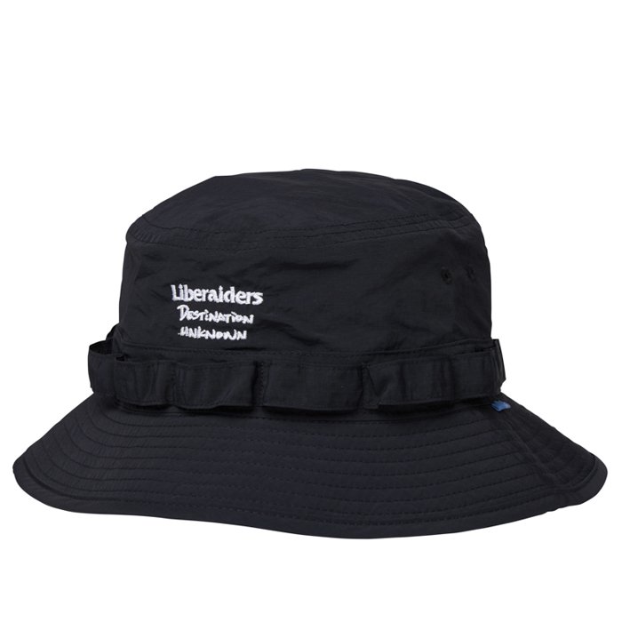 <img class='new_mark_img1' src='https://img.shop-pro.jp/img/new/icons1.gif' style='border:none;display:inline;margin:0px;padding:0px;width:auto;' />Liberaiders LR RIPSTOP HAT (Black)