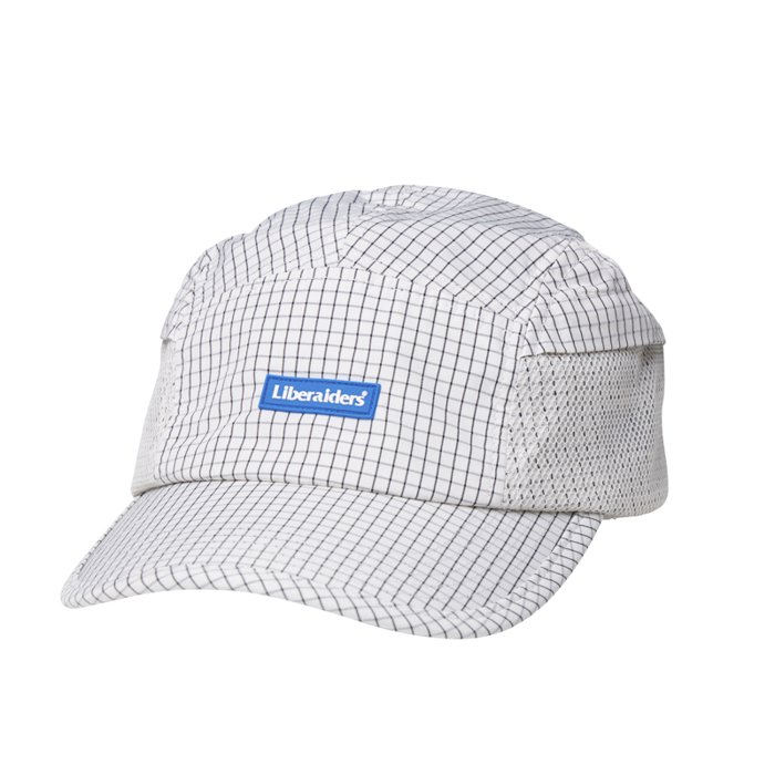 <img class='new_mark_img1' src='https://img.shop-pro.jp/img/new/icons47.gif' style='border:none;display:inline;margin:0px;padding:0px;width:auto;' />Liberaiders GRID CLOTH CAP (White)