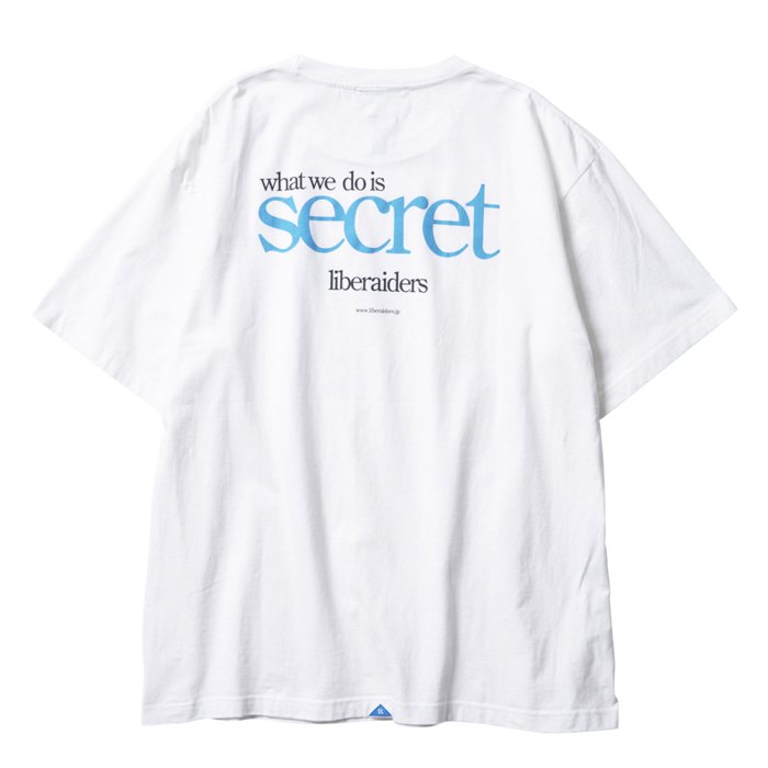 <img class='new_mark_img1' src='https://img.shop-pro.jp/img/new/icons1.gif' style='border:none;display:inline;margin:0px;padding:0px;width:auto;' />Liberaiders SECRET TEE (White)