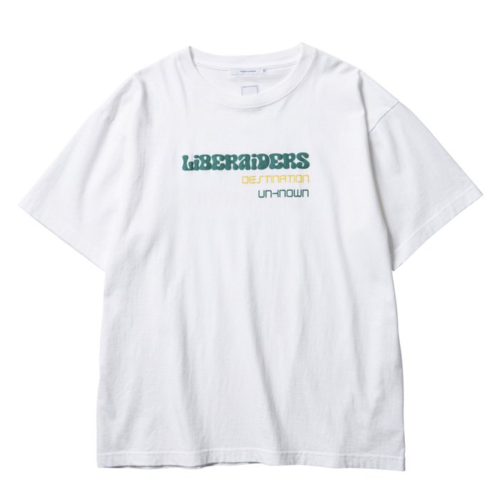 <img class='new_mark_img1' src='https://img.shop-pro.jp/img/new/icons1.gif' style='border:none;display:inline;margin:0px;padding:0px;width:auto;' />Liberaiders HIPPIE TEE (White)