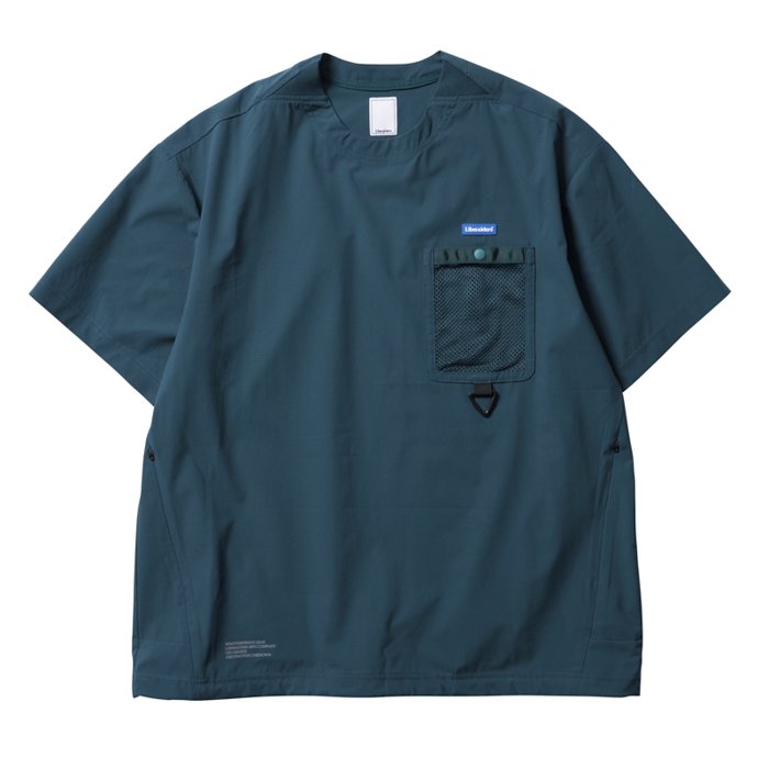 <img class='new_mark_img1' src='https://img.shop-pro.jp/img/new/icons47.gif' style='border:none;display:inline;margin:0px;padding:0px;width:auto;' />Liberaiders 4WAY STRETCH POCKET TEE (Green)