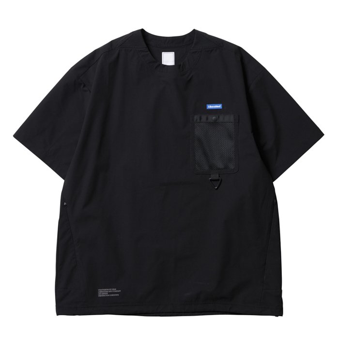 <img class='new_mark_img1' src='https://img.shop-pro.jp/img/new/icons47.gif' style='border:none;display:inline;margin:0px;padding:0px;width:auto;' />Liberaiders 4WAY STRETCH POCKET TEE (Black)