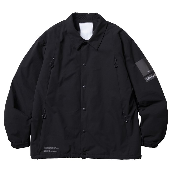 <img class='new_mark_img1' src='https://img.shop-pro.jp/img/new/icons1.gif' style='border:none;display:inline;margin:0px;padding:0px;width:auto;' />Liberaiders PUFFER COACH JACKET (Black)