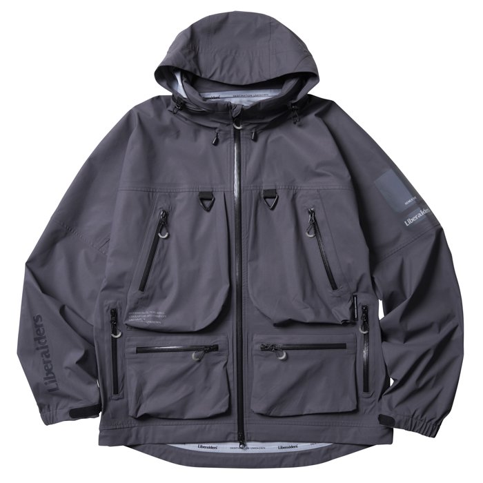 <img class='new_mark_img1' src='https://img.shop-pro.jp/img/new/icons47.gif' style='border:none;display:inline;margin:0px;padding:0px;width:auto;' />Liberaiders ALL CONDITIONS 3LAYER JACKET II (Gray)