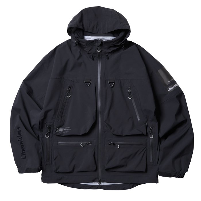 <img class='new_mark_img1' src='https://img.shop-pro.jp/img/new/icons47.gif' style='border:none;display:inline;margin:0px;padding:0px;width:auto;' />Liberaiders ALL CONDITIONS 3LAYER JACKET II (Black)