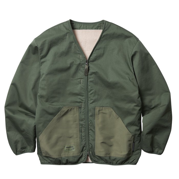 <img class='new_mark_img1' src='https://img.shop-pro.jp/img/new/icons47.gif' style='border:none;display:inline;margin:0px;padding:0px;width:auto;' />Liberaiders LOST HORIZON REVERSIBLE CARDIGAN (Olive)