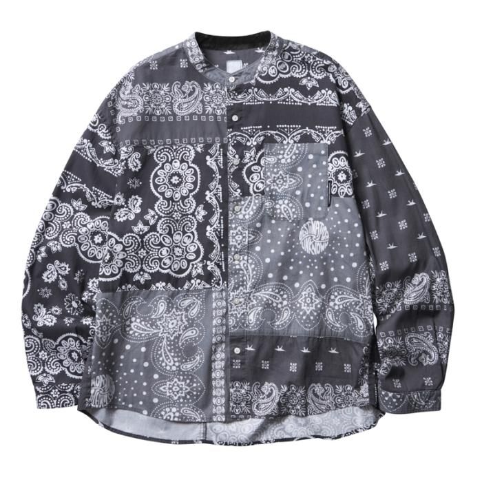 <img class='new_mark_img1' src='https://img.shop-pro.jp/img/new/icons47.gif' style='border:none;display:inline;margin:0px;padding:0px;width:auto;' />Liberaiders BANDANA SHIRT (Black)