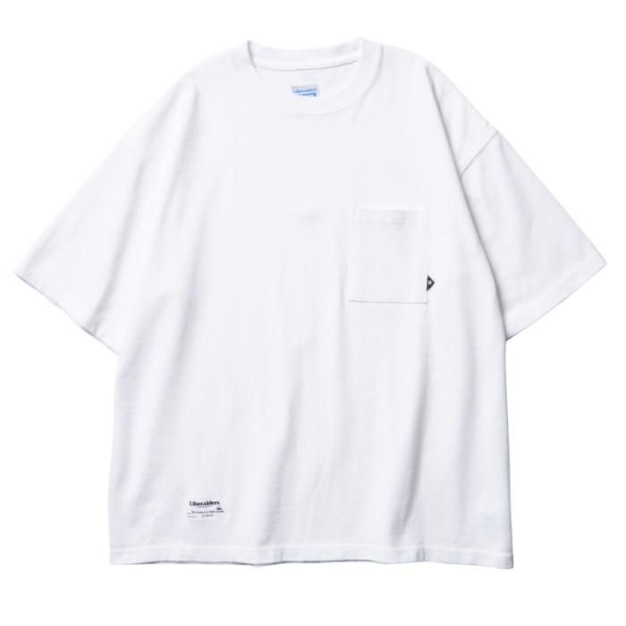 <img class='new_mark_img1' src='https://img.shop-pro.jp/img/new/icons63.gif' style='border:none;display:inline;margin:0px;padding:0px;width:auto;' />Liberaiders HEAVY WEIGHT POCKET TEE (White)