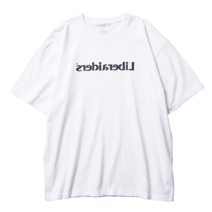 <img class='new_mark_img1' src='https://img.shop-pro.jp/img/new/icons1.gif' style='border:none;display:inline;margin:0px;padding:0px;width:auto;' />Liberaiders MIRROR LOGO TEE (White)