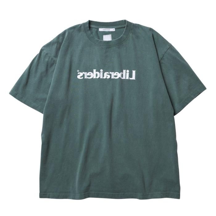 <img class='new_mark_img1' src='https://img.shop-pro.jp/img/new/icons1.gif' style='border:none;display:inline;margin:0px;padding:0px;width:auto;' />Liberaiders MIRROR LOGO TEE (Green)
