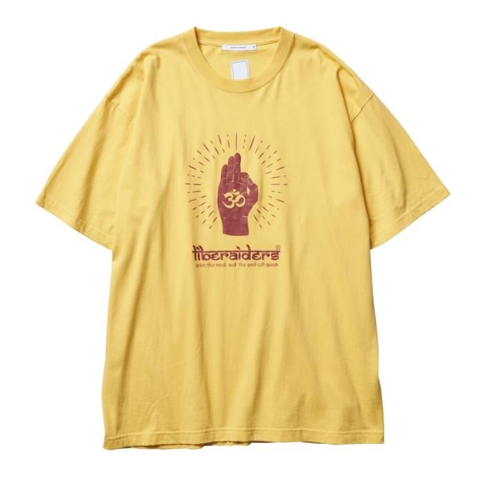<img class='new_mark_img1' src='https://img.shop-pro.jp/img/new/icons1.gif' style='border:none;display:inline;margin:0px;padding:0px;width:auto;' />Liberaiders MEDITATION TEE (Yellow)
