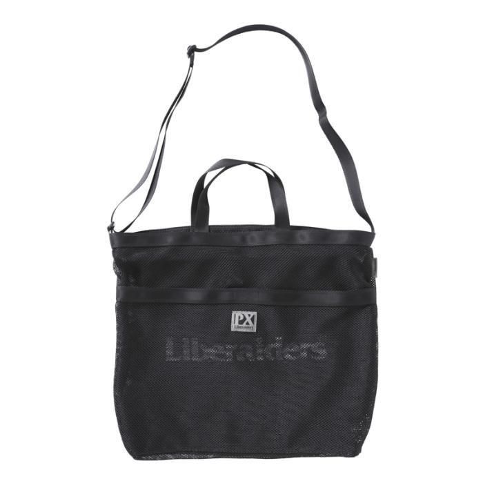 <img class='new_mark_img1' src='https://img.shop-pro.jp/img/new/icons47.gif' style='border:none;display:inline;margin:0px;padding:0px;width:auto;' />Liberaiders PX MESH TOTE BAG(Black)