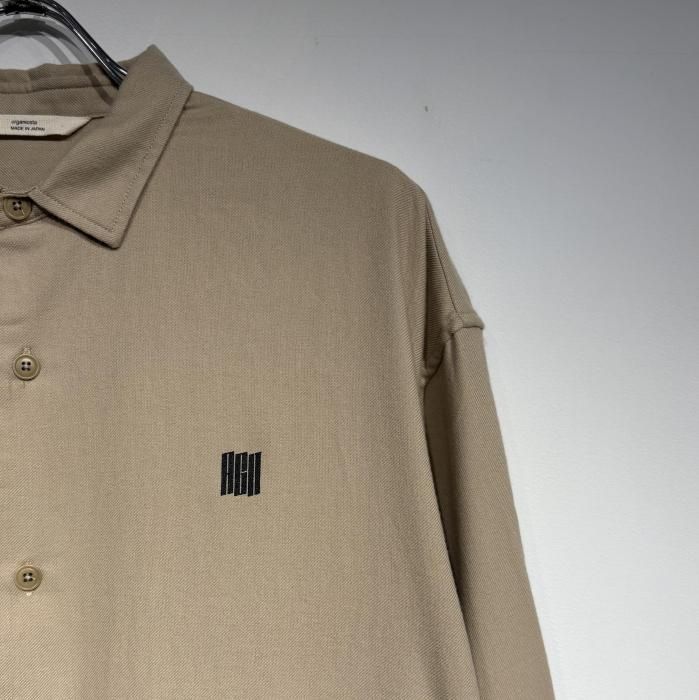 <img class='new_mark_img1' src='https://img.shop-pro.jp/img/new/icons1.gif' style='border:none;display:inline;margin:0px;padding:0px;width:auto;' />AGIT x organicsta ORGANIC COTTON FLANNEL SHIRT JACKET SQ LOGO (Beige)