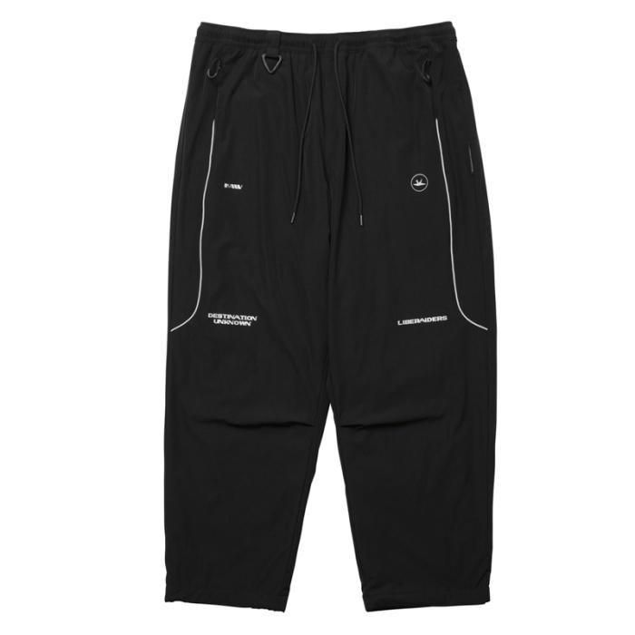 <img class='new_mark_img1' src='https://img.shop-pro.jp/img/new/icons1.gif' style='border:none;display:inline;margin:0px;padding:0px;width:auto;' />Liberaiders OCTA TRACK PANTS (Black)