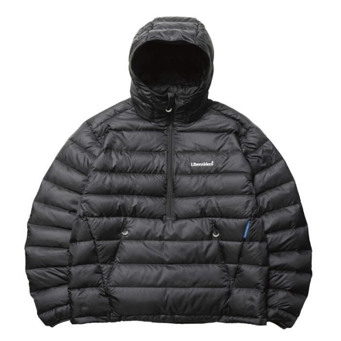 <img class='new_mark_img1' src='https://img.shop-pro.jp/img/new/icons1.gif' style='border:none;display:inline;margin:0px;padding:0px;width:auto;' />Liberaiders DOWN HALF ZIP HOODIE (Black)