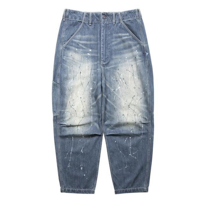 <img class='new_mark_img1' src='https://img.shop-pro.jp/img/new/icons1.gif' style='border:none;display:inline;margin:0px;padding:0px;width:auto;' />Liberaiders DENIM SARROUEL PANTS (Blue)