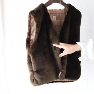 MOUTON FUR VEST