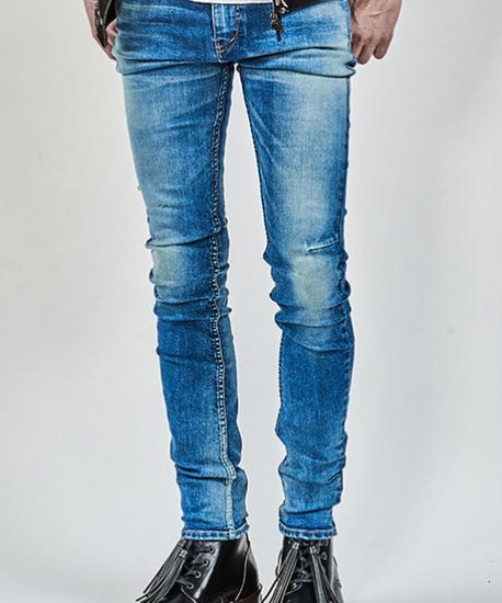 【ys】Hybrid Stretch USED Skinny Denim Pants - NOID,magine,SY32等／メンズ人気ブランド通販  -mikado