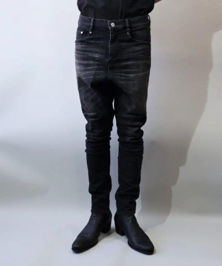 ys】 Hybrid Stretch Denim Semi Sarrouel Pants - NOID,magine,SY32等