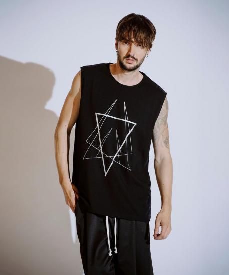 【試着のみ】 NoID. LandscapeプリントBIG-PO D.GRAY 楽天市場】LandscapeプリントBIG-PO／ノーアイディー（NO ID