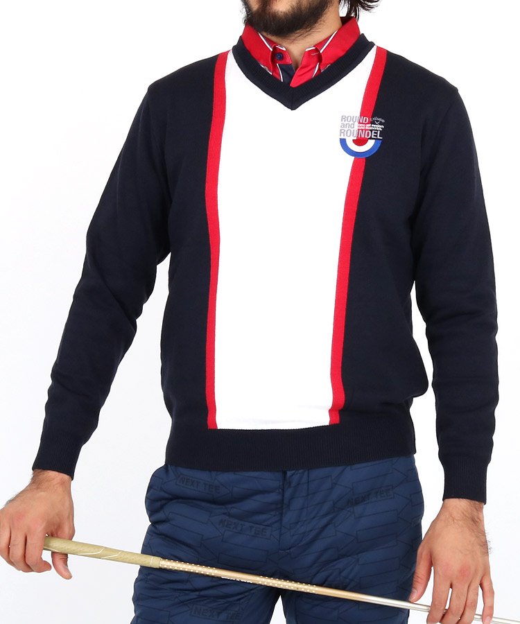 秋冬ゴルフファッションの定番ニット・セーターは素材で選ぶ