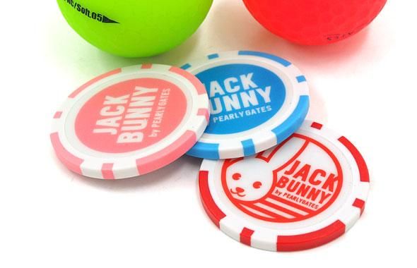 ジャックバニー(Jack Bunny!!) JB Bunnyロゴ★CASINOチップマーカー