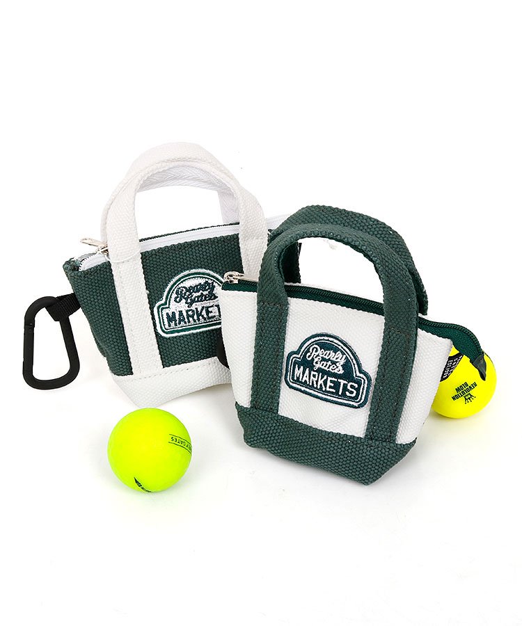 パーリーゲイツ Pearly Gates Markets 配色bag型ボールポーチ ゴルフウェア通販サイト Higuma Golf Store ヒグマゴルフストア