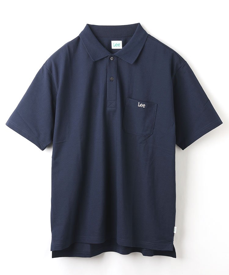 リー・ゴルフ LG 定番◆胸Pocket半袖ポロシャツ