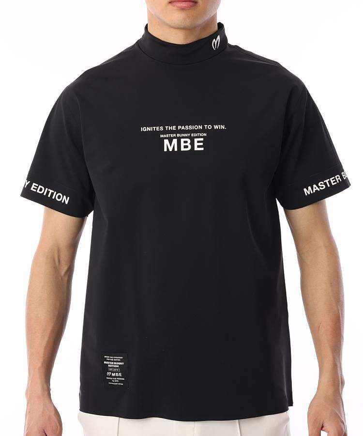 マスターバニー MB バックプリント切替モックネックカットソー