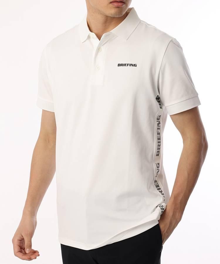 ブリーフィングゴルフ BR サイドLOGOライン半袖ポロシャツ ゴルフウェア通販 HIGUMA GOLF STORE（ヒグマゴルフストア）