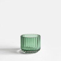Lyngby Porcelain<br>Tealight holder Glass (Copenhagen Green)