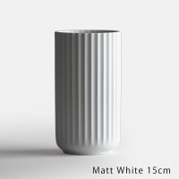 Lyngby Porcelain<br>Vase 15cm (Matt White)