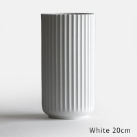 Lyngby Porcelain[リュンビューポーセリン] / Vase 20cm(White)