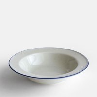 Manses Design<br>OVANAKER SOUP PLATE (Blue Line)