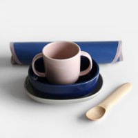 NUPPU / Baby Tableware Set(Bluebell)