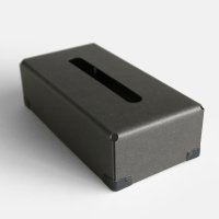 concrete craft / BENT TISSUE BOX(Charcoal)