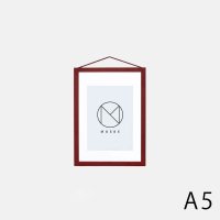 MOEBE / FRAME-A5(Aluminium(Deep Red))【メール便可 1点まで】