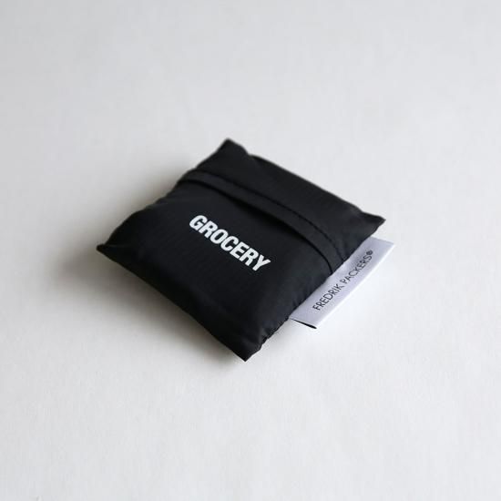 FreshService（フレッシュサービス） / FreshService×FREDRIK PACKERS PACKABLE GROCERY  BAG(Black)