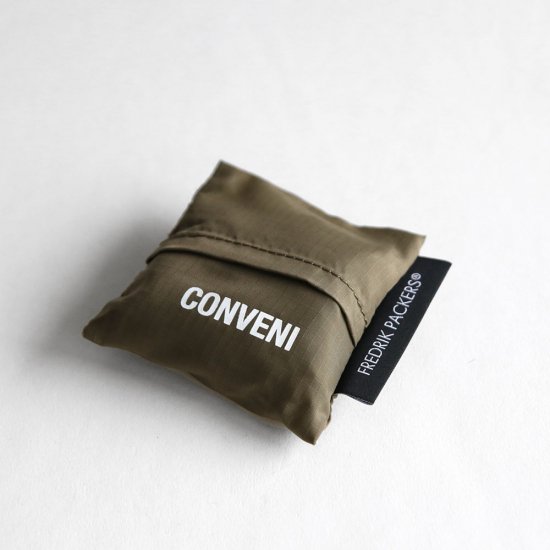 FreshService（フレッシュサービス） / FreshService×FREDRIK PACKERS PACKABLE CONVENI BAG (Khaki)