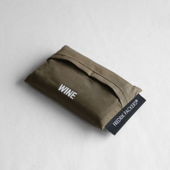 FreshService（フレッシュサービス） / FreshService×FREDRIK PACKERS PACKABLE WINE BAG (Khaki)