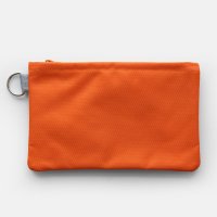 DETAIL INC. / SOLID POUCH Flat/Large(Orange)【メール便可 3点まで】