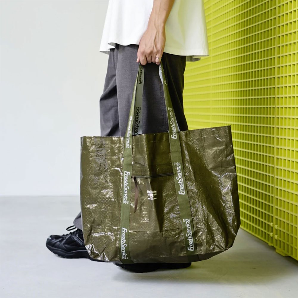 FreshService | TARP LARGE TOTE - オリーブカラーの耐久性の高いエコバッグ - Online Life Tool  Store｜B.L.W（ブルー）