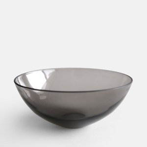 WASHIZUKA GLASS STUDIO/鷲塚貴紀<br>bowl large (charcoal)
