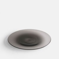 WASHIZUKA GLASS STUDIO/͵<br>plate 210 (charcoal)