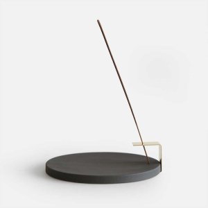 MOTON[モトン] / incense holder Type A(Black)