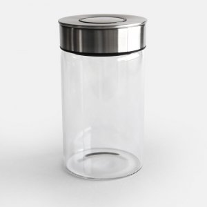 DULTON<br>CYLINDER JAR WITH PRESS LID M