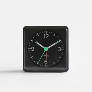 TFA DOSTMANN<br>Analogue alarm clock PUSH Black. 60.1013.01