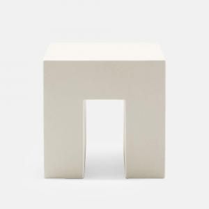 Heller<br>Vignelli Cube(White)